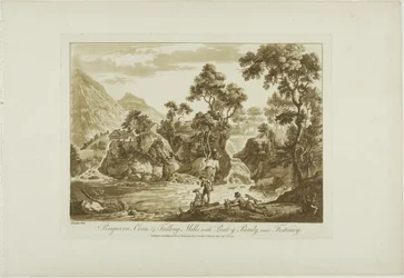 Molinos de Maíz y Fulling de Pengnern, con Pont y Pandy, Cerca de Festiniog