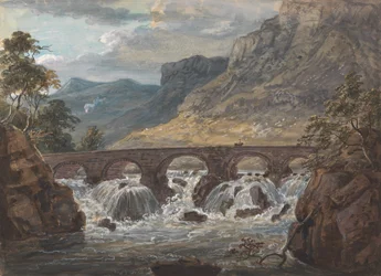 Pont-y-Pier, cerca de Llanroost, Denbighshire