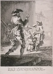 Entretenedores callejeros, Cries of London, 1760