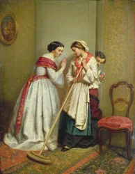 The Course of True Love Never Runs Smooth (óleo sobre tabla)