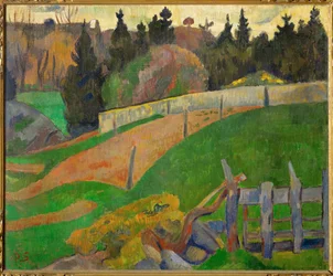 La barriere (pintura sobre lienzo)