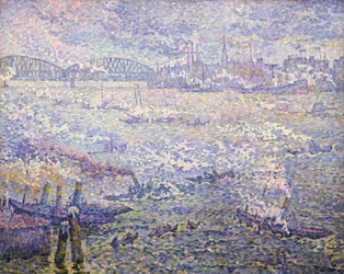 Róterdam. Las humaredas