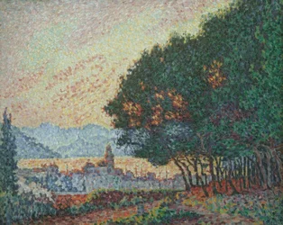 Saint-Tropez, La ciudad y los pinos
