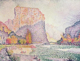 Los Acantilados en Castellane, 1902