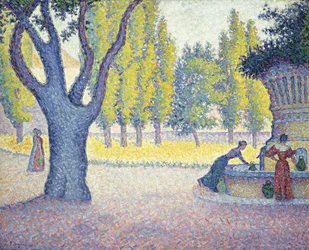 La fuente des Lices en St, 1895