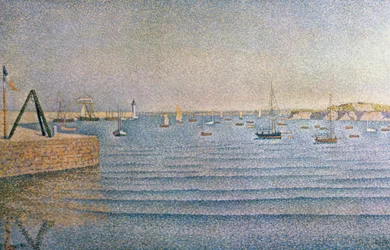 El puerto de Portrieux, 1888