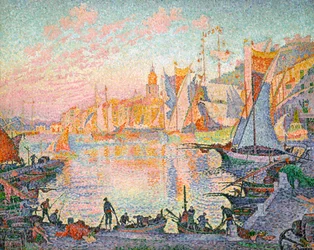 El puerto de Saint-Tropez, 1901-1902