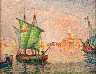 Venecia, la nube rosa