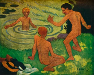 Niños Bañándose, 1906