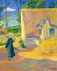 Casa de campo en Le Pouldu, 1890