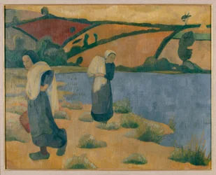 Las lavanderas en Laïta, cerca de Pouldu