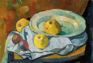 Plato de manzanas, 1891