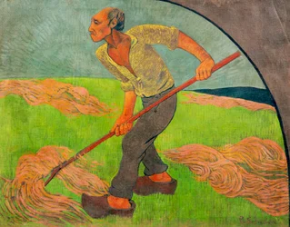 El segador, homenaje a Van Gogh, 1892