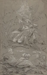 Cristo en el Jardín de Getsemaní, 1712-62