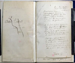 Páginas manuscritas de 