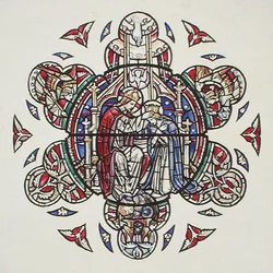 La coronación de la Virgen, hacia 1910