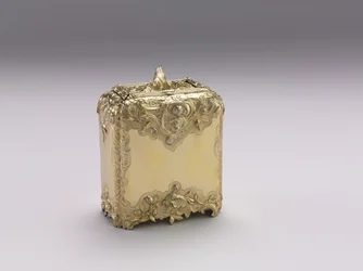 Caja de té, 1741-1742