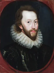 Retrato de caballero (óleo sobre tabla)