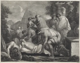 Tobit entierra a los muertos