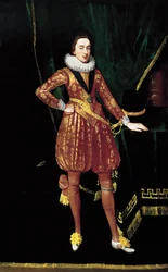 Carlos I como príncipe de Gales, c. 1617