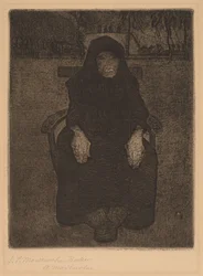 Anciana sentada