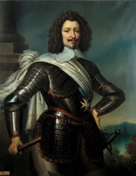Retrato de Carlos de Lorena, Príncipe de Joinville, Duque de Joyeuse y 4º Duque de Guisa (1571-1640)