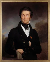 Retrato del escritor Charles Nodier