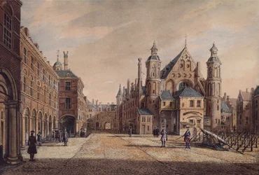 Una Vista del Binnenhof, La Haya