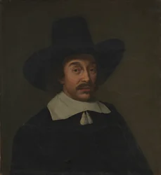 Retrato de hombre, posiblemente Jan de Hooghe (1608-1682)