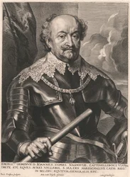 Excellmus. Dominus. D. Joannes. Comes. Nassoviæ. Cattinelliboci. Vian Dietz. Etc