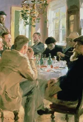 Hora del almuerzo, 1883