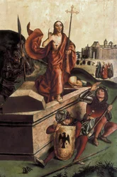 Resurrección de Cristo. Finales del siglo XV (óleo sobre madera)