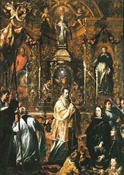 Carlos II ante la Sagrada Forma - Pedro Ruiz González