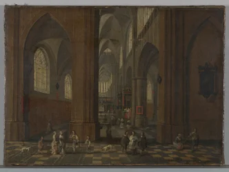 interior de la iglesia