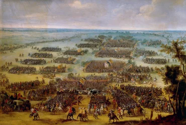Batalla del Príncipe de Orange, cuadro de Pieter Snayers (1592-1666)