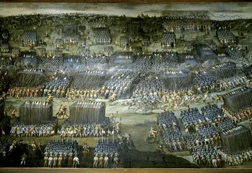 GUERRA DE LOS TREINTA AÑOS Batalla de Weissenberg (Batalla de la Montaña Blanca), 8 de noviembre.