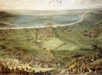 Las tropas españolas e imperiales derrotadas por Francia y Saboya en Valenza Po