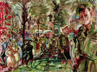 Ottawa, c.1943 (óleo sobre lienzo)