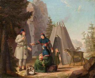 Los Trajes de los Lapones, c.1800