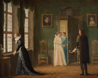 El compromiso de Ebba Brahe con Jacob de la Gardie