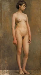 Modelo femenina desnuda
