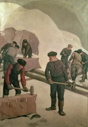 Rompedores de piedra, 1903