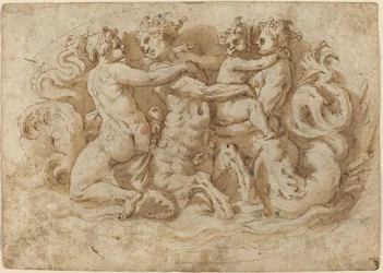 Tritones y ninfas