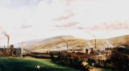 Paisaje industrial, Gales