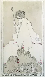 Ilustración para el poema Adonais, Elegía sobre la muerte de John Keats