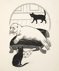 Una foca domesticada, de Cien anécdotas de animales, pub. 1924