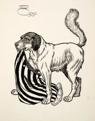 Un Buen Buscador, de Cien Anécdotas de Animales, pub. 1924