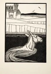 Un asno abandonado, de Cien anécdotas de animales, pub. 1924