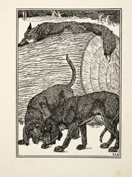 Astuto como un zorro, de Cien anécdotas de animales, pub. 1924