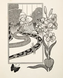Fascinación infantil, de A Hundred Anecdotes of Animals, publicado en 1924